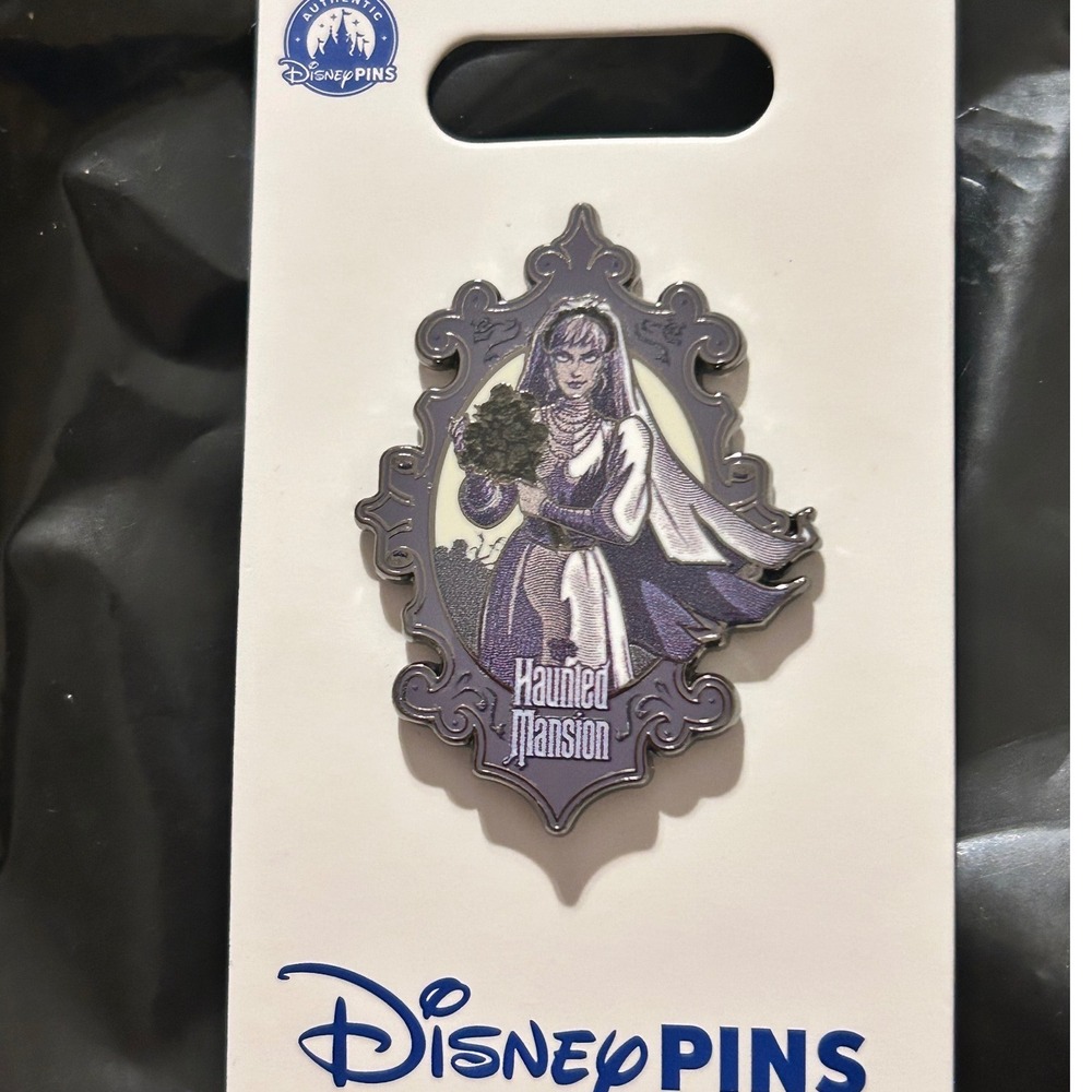 Disney Parks Haunted Mansion Constance Hatchaway The Bride Enamel Trading Pin